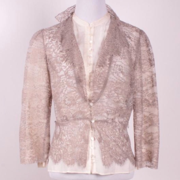 Twelfth Street by Cynthia Vincent Tops - Cynthia Vincent Cream Blouse